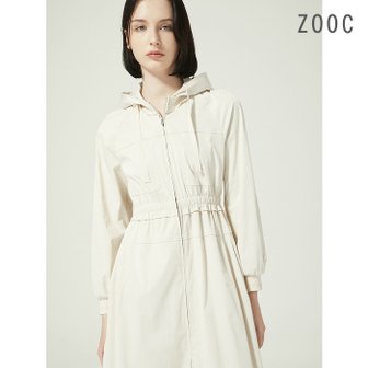 ZOOC 드로우스트링 점퍼후드 원피스 LE_Z231MSE011