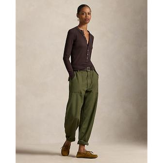 폴로 랄프 로렌 여성 테이퍼드 리키 팬츠(WMPOPNTNDL20364301)