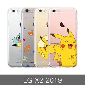 LG X2 2019 포켓몬 두번째 투명젤리케이스 X220