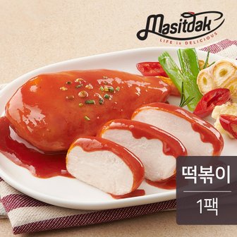 맛있닭 소스 통 닭가슴살 떡볶이 100g 1팩