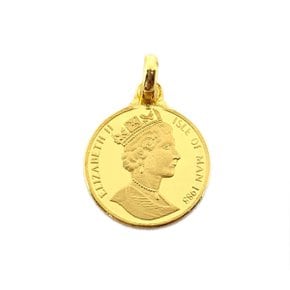 [골드리카]순금 여왕코인 펜던트 3.75g