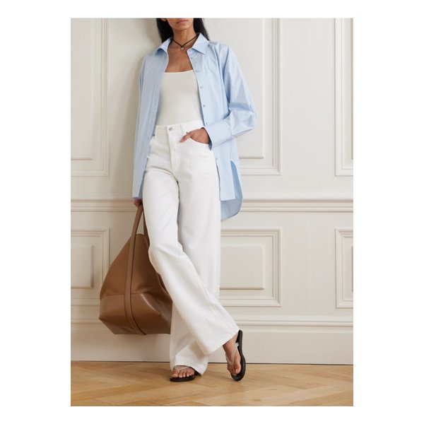 스킴스 코튼 혼방 저지 탱크 마블 오프 화이트 1647597360182568