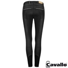 [CAVALLO] Calia Jeans 데님 진 다크그레이 승마바지