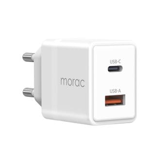 morac 하이퍼에디션 30W 2포트 PD 초고속 충전기 MR-HE-PD30AC