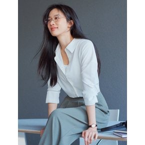 [이청아 PICK] 클라우드 터치 오버핏 셔츠