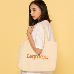 레이든 BIG LOGO ECO BAG-IVORY