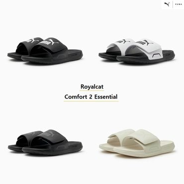 푸마 로얄캣 컴포트 2 에센셜 슬리퍼 남녀공용 404281 - 01 02 03 04 Royalcat Comfort 2 Essential