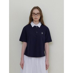 PIGUE HAIF TEE - Navy