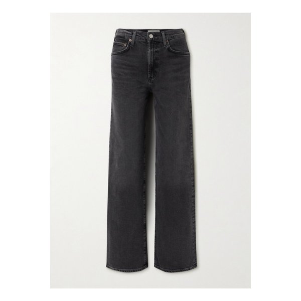 하퍼 미드라이즈 와이드 진 블랙 46376663162898694