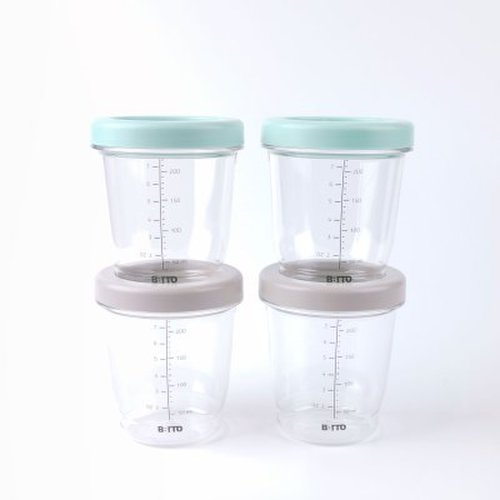 비비또 트라이탄 이유식 통 보관 용기 220ml 4P 2