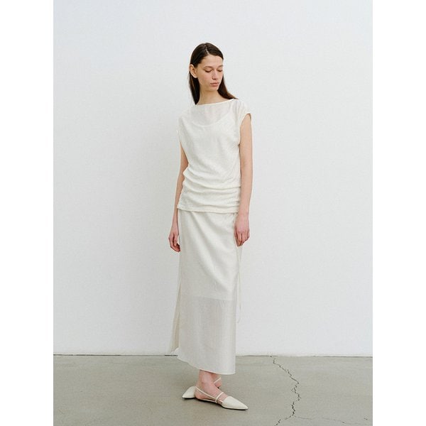 TVR LAYERED LONG SKIRT_2COLORS