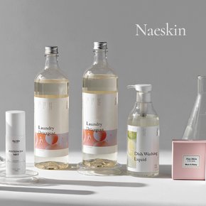 프리미엄 자연유래 주방 젖병세제 500ml 과일 채소용  / 고농축 자연유래 중성 액상 세탁 세제 1000ml