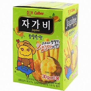 해태제과-자가비 짭잘한맛 90g 12개