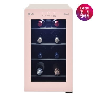 LG [LG전자공식판매처] 디오스 오브제컬렉션 와인셀러 W0082GPE (최대8병)