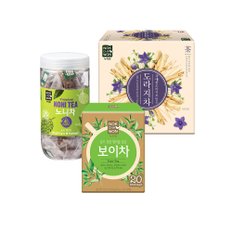 가볍게즐기는 TEA 3종(도라지차40티백+보이차20티백+노니차40티백)