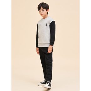 *시즌오프30%*[BEANPOLE KIDS] 컬러 포인트 스웨트셔츠 3SET  블랙 (BI4141U025)