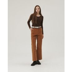 CORDUROY PANTS CAMEL