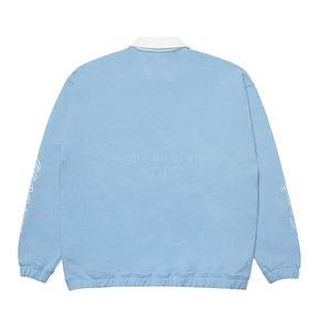 SLIT NECK LION ARTWORK SWEATSHIRT SKYBLUE - 슬릿 넥 라이언 맨투맨