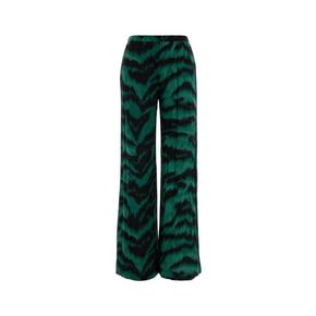 26FW 다이앤 본 퍼스텐버그 스트레이트 팬츠 P025DPALBNMDJY PALBN Animal Print