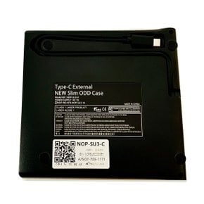 USB C타입 노트북용 외장형 CD DVD ROM MULTI RW  NOP-SU3-C