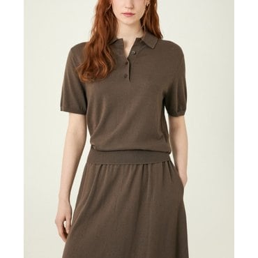 DKNY T 카라 베이직 니트 풀오버 (DW2F7KTO727L)