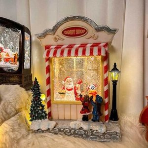 텐바이텐 레드카트 캔디샵 스노우볼 벽난로 오르골 워터볼 무드등 크리스마스