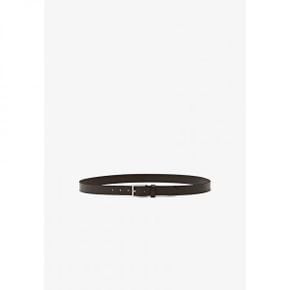 Massimo Dutti 마시모 두띠 사각 버클 가죽 벨트 - 다크 브라운 8066960