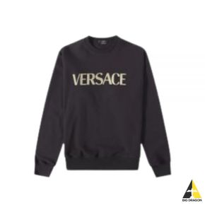 베르사체 METALLIC LOGO SWEATSHIRT (1008543 1A06127 1B000) (메탈릭 로고 맨투맨)