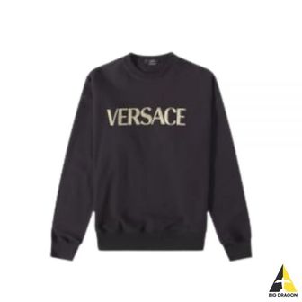 베르사체 베르사체 METALLIC LOGO SWEATSHIRT (1008543 1A06127 1B000) (메탈릭 로고 맨투맨)