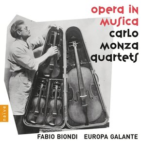 CARLO MONZA - OPERA IN MUSICA/ FABIO BIONDI 몬자: 오페라 인 무지카 - 현악 사중주