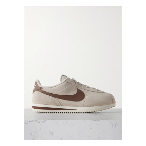 코르테즈 가죽 트리밍 스웨이드 스니커즈 화이트 46376663162986468