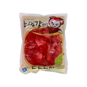 반찬단지 적색 초생강 1.3kg (실온상품)