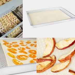 AP 실리콘시트 FM 푸드메쉬 원형 130mm 1장 베이지 찜판 깔판 실리콘 찜시트 깔개