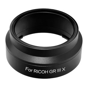 H&Y 필터 어댑터- 49mm RICOH GR IIIx 대응 자석식 어댑터 링 단품 ARGR3X