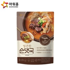 아워홈 얼큰한 순댓국 400g x12개