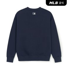 [엠엘비코리아공식] 쿠퍼스 스몰로고 메가 오버핏 기모 맨투맨 LAA (Navy)