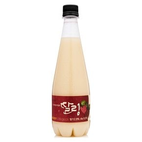 참주가 딸링막걸리 5.5도 650ml 딸기막걸리