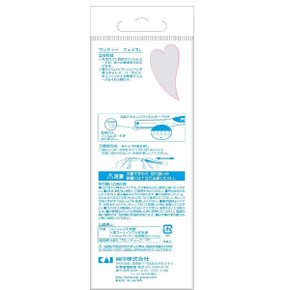 일본 KAI 프리티 여성용 페이스 눈썹 얼굴 면도기 6개입