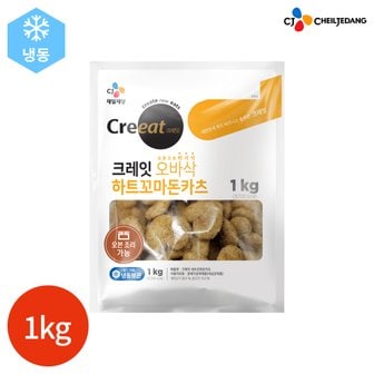  CJ 크레잇 하트 꼬마 돈카츠 오바삭 1kg