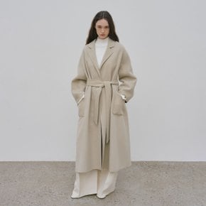 [Cashmere 30%] MAGOT Cashmere Blended Handmade Coat_Cream Ivory