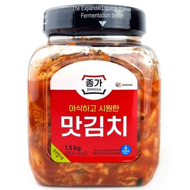  코스트코 종가 아삭하고 시원한 맛김치 1.5kg 국내산 종갓집