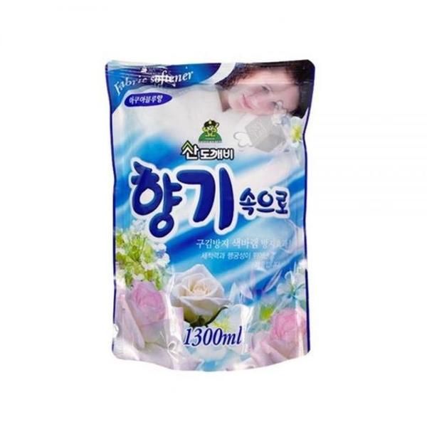 [감성하우스] 아쿠아블루 피부보호 섬유유연제 리필 1300ml 생필품(1)