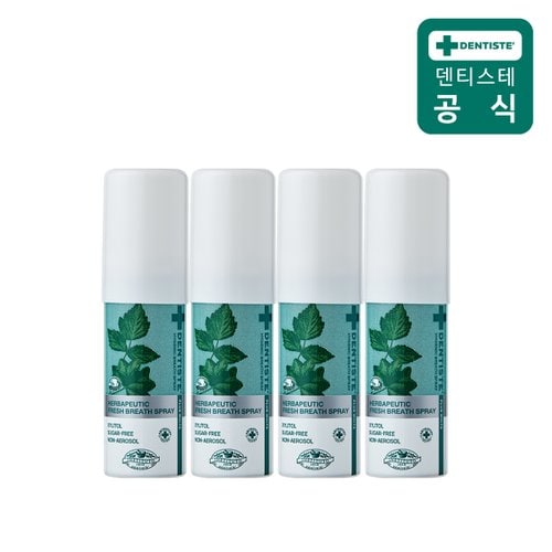 덴티스테 브레스스프레이15ml 4개