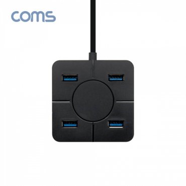 제이큐 Coms USB 허브 무전원 3.0 4포트 3.0 4Port TB197