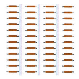 Qubridge [에스이피] 소독테이프 1003-72E 15x45mm E.O가스용 72EAx10시트