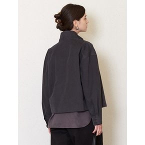 cation cotton blouson_smoke