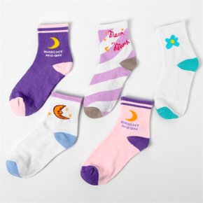 빅사이즈사랑해요 C472L101 5장 패션문여성용양말 DT 5켤레 (S6468070)