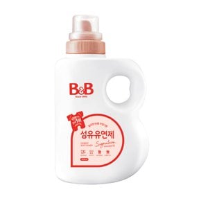 유아 섬유유연제 자스민&로즈 1500ml 리필 4입+증정품 800ml 2입(유연제 1 세제 1)