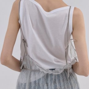 Lace Vail Layered Dress_Gray