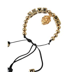 5385563 Dolce  Gabbana Beaded LOVE DG Charm Fashion Womens Bracelet